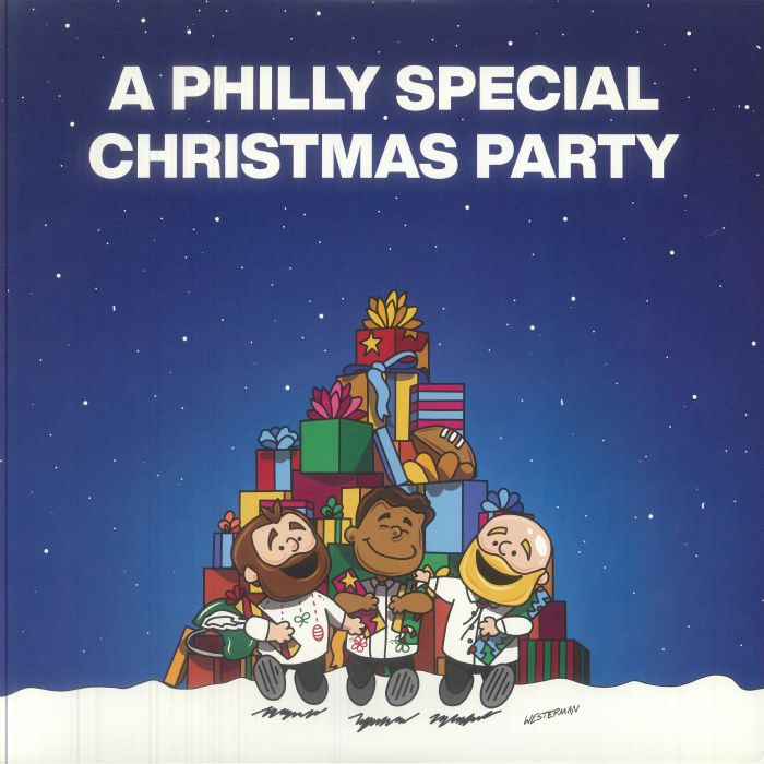 A Philly Special Christmas Party - White Vinyl LP vinyl record cover
