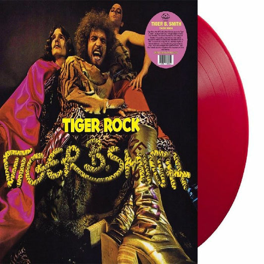 Tiger Rock - Limited Edition Red Vinyl LP vinyl record cover