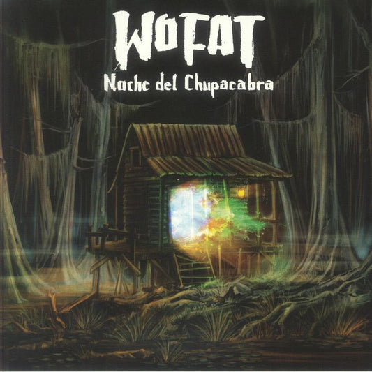 Noche Del Chupacabra - Green & Black Marbled Vinyl LP vinyl record cover