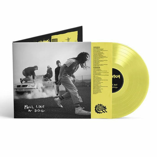 Pull Like A Dog - Transparent Yellow Vinyl LP vinyl record cover