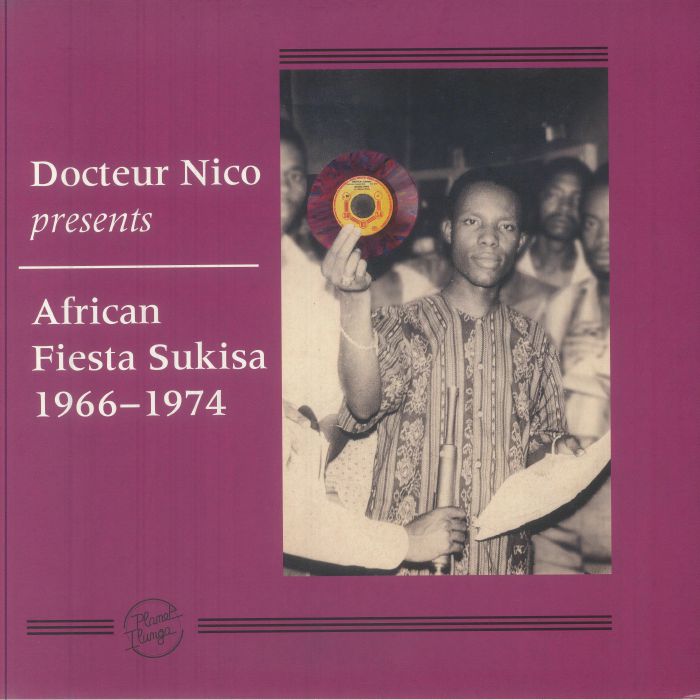 Docteur Nico Presents African Fiesta Sukisa 1966-1974 - 3xLP vinyl record cover