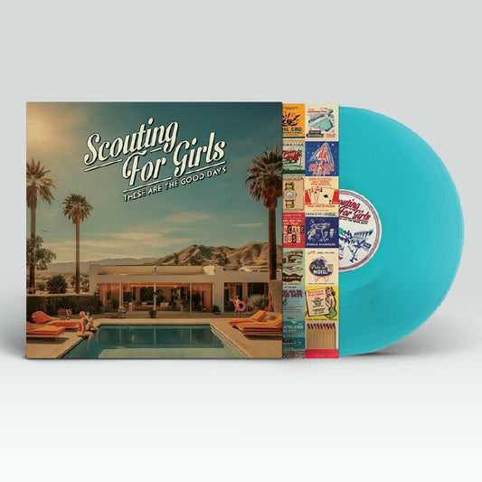 These Are The Good Days - Turquoise Vinyl LP vinyl record cover