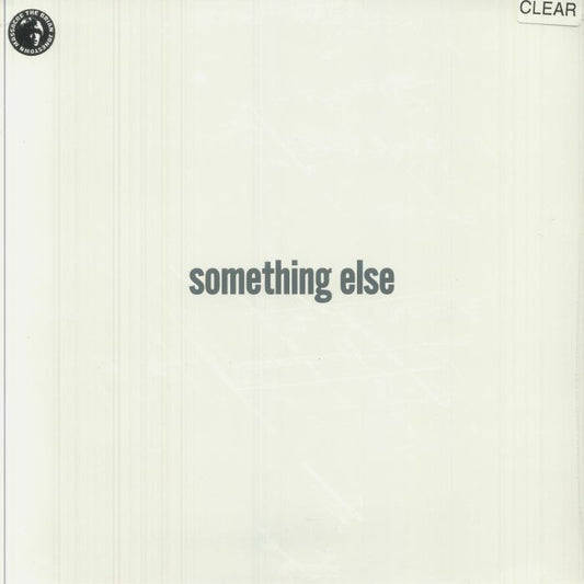 Something Else - Limited Edition Clear Vinyl LP vinyl record cover