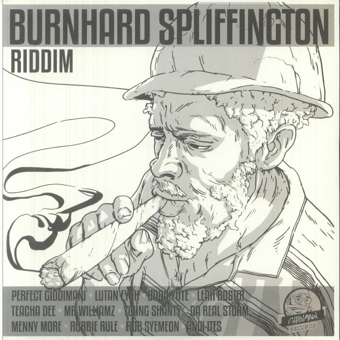 Burnhard Spliffington Riddim - Vinyl LP vinyl record cover