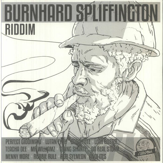 Burnhard Spliffington Riddim - Vinyl LP vinyl record cover