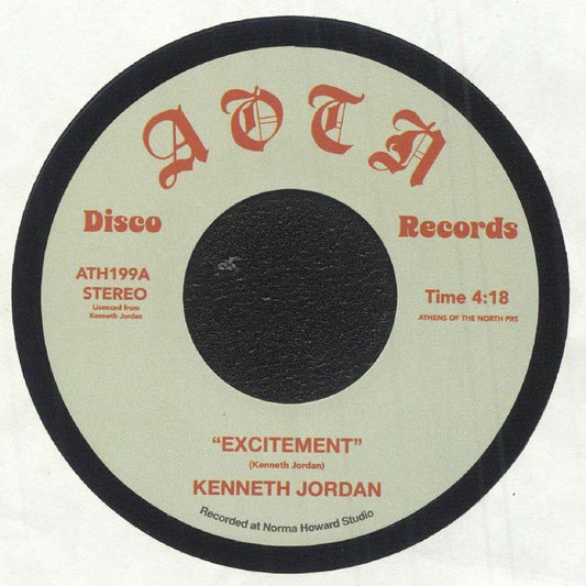 Excitement - Vinyl Single vinyl record cover