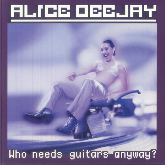 Who Needs Guitars Anyway? - 25th Anniversary Purple Vinyl LP vinyl record cover