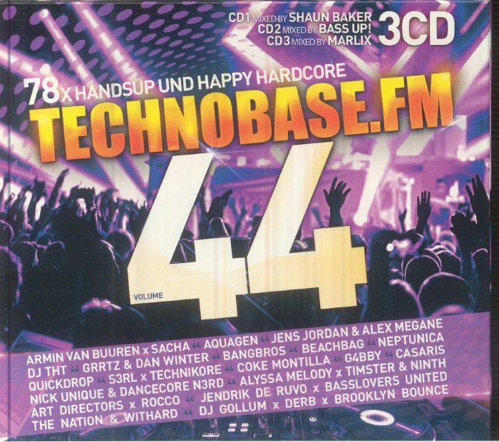 TechnoBase FM Vol 44 - 3CD CD cover