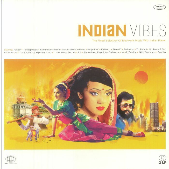 Indian Vibes - 2xLP vinyl record cover