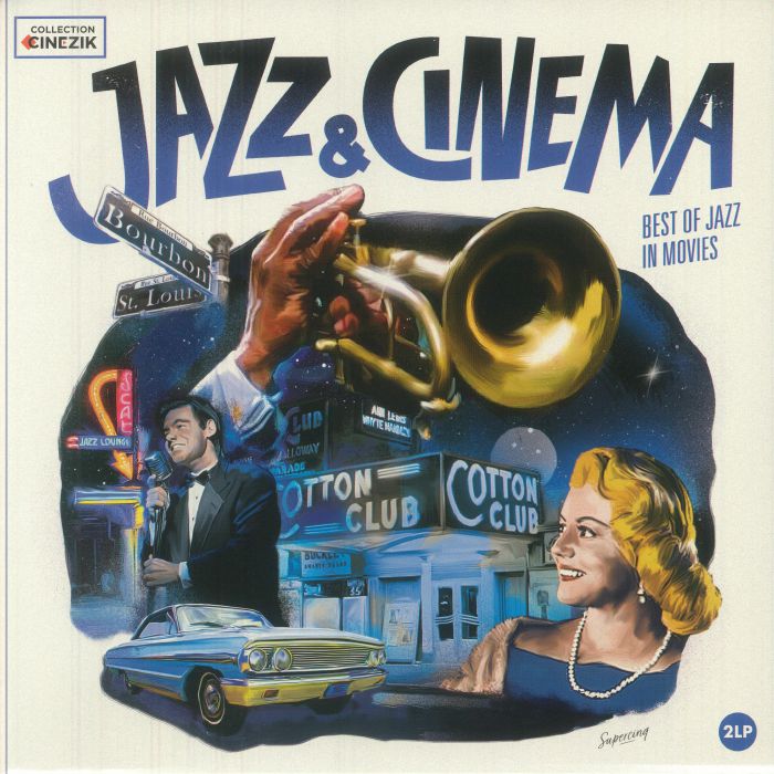 Jazz & Cinema: Best Of Jazz In Movies - 2xLP vinyl record cover