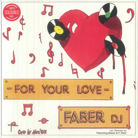 For Your Love - Limited Edition Orange Splatter Vinyl Single vinyl record cover