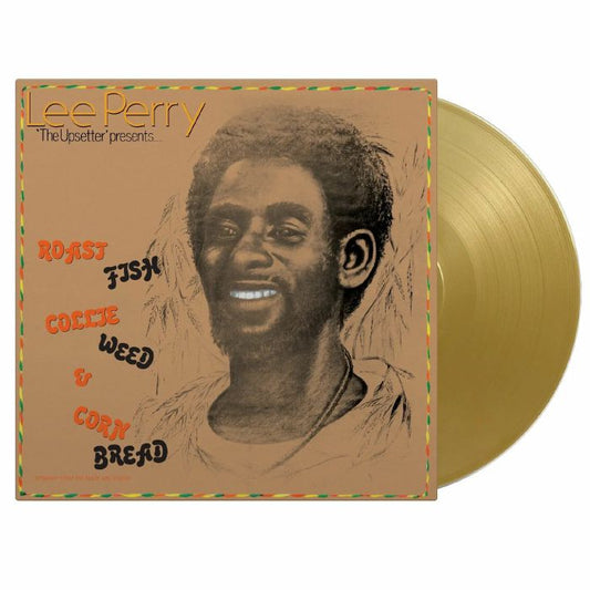 Roast Fish Collie Weed & Cornbread - Limited Numbered Gold Marbled Vinyl LP vinyl record cover