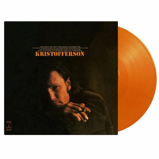 Kristofferson - Limited Edition Orange Vinyl LP vinyl record cover