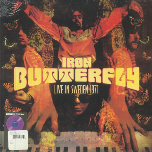 Live In Sweden 1971 - Purple Vinyl LP vinyl record cover
