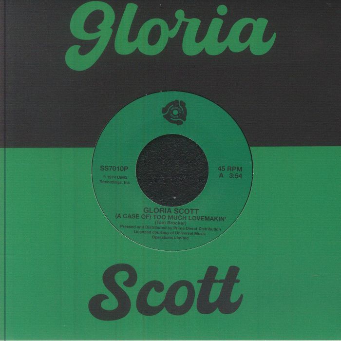 (A Case Of) Too Much Lovemakin' - Vinyl Single vinyl record cover