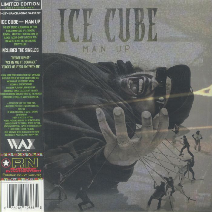Man Up - Limited Edition Numbered 2xLP vinyl record cover