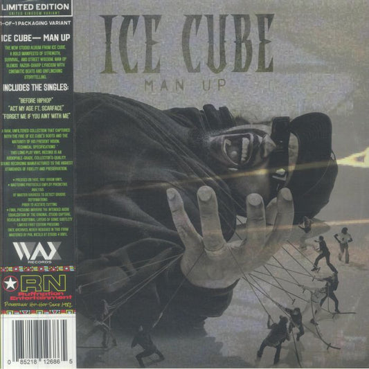 Man Up - Limited Edition Numbered 2xLP vinyl record cover