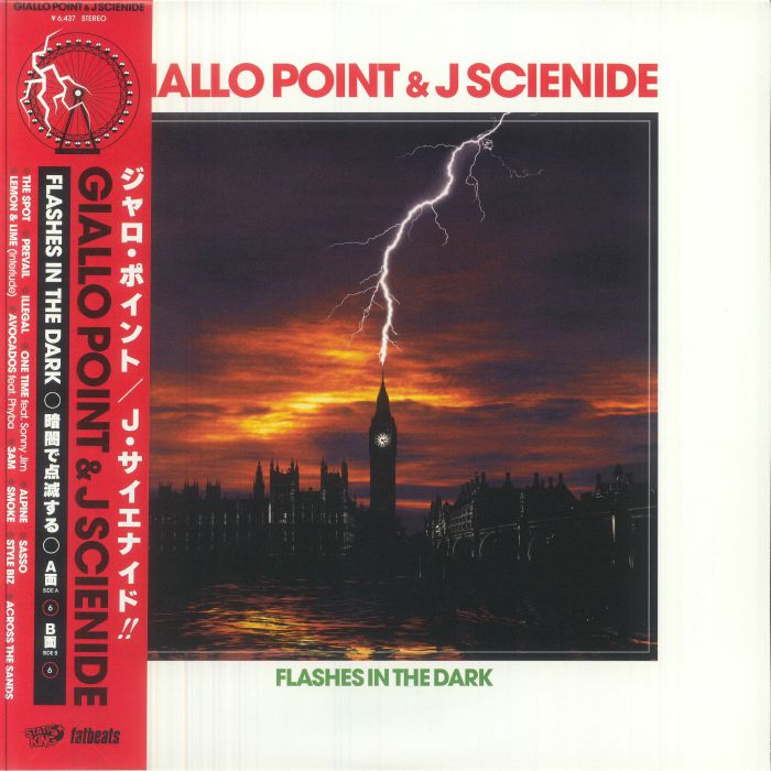 Flashes In The Dark - Limited Edition Red Vinyl LP vinyl record cover