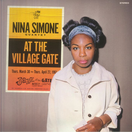 At The Village Gate - Limited Edition Crystal Clear Vinyl LP vinyl record cover