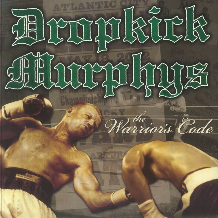The Warrior's Code - Limited Edition Green Marbled Vinyl LP vinyl record cover