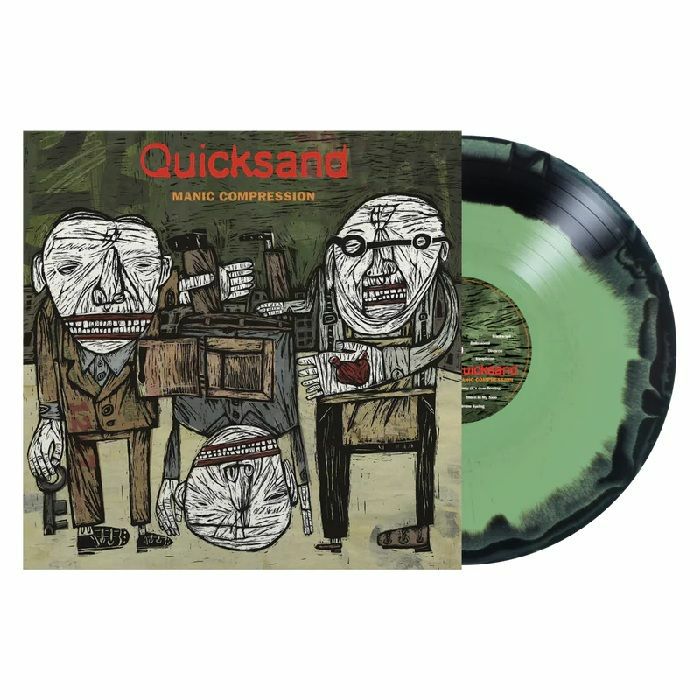 Manic Compression - 30th Anniversary Edition Green & Black Vinyl LP vinyl record cover
