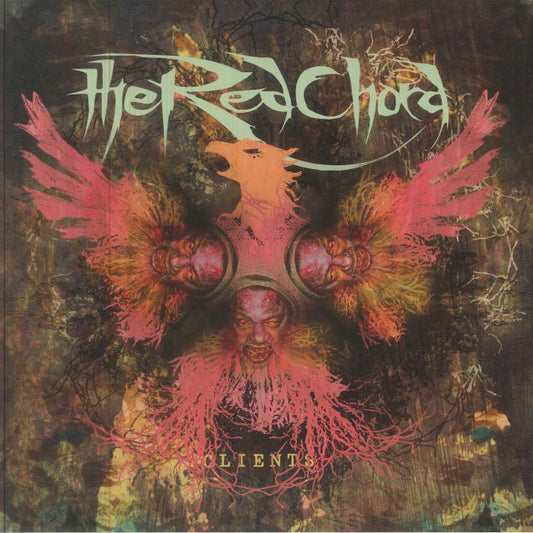 Clients - Limited Edition Neon Pink & White Vinyl LP vinyl record cover