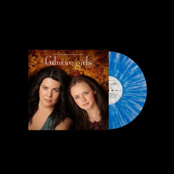 Gilmore Girls (Soundtrack) (25th Anniversary Edition) - Blue & White Splattered Vinyl LP vinyl record cover