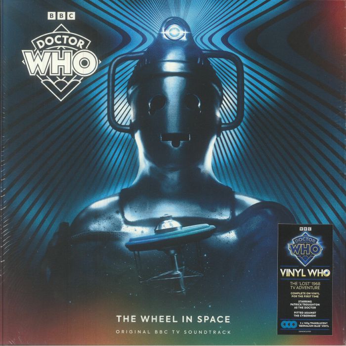 Doctor Who: The Wheel In Space (Soundtrack) - Bernalium Blue 3xLP vinyl record cover