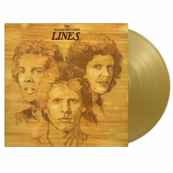 Lines - 50th Anniversary Gold Vinyl LP vinyl record cover