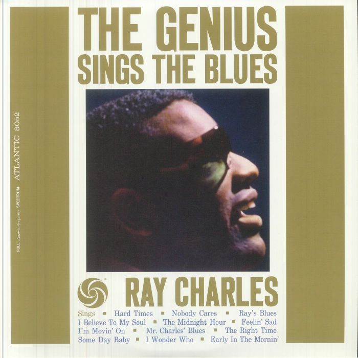 The Genius Sings The Blues - Numbered 180g Vinyl LP vinyl record cover