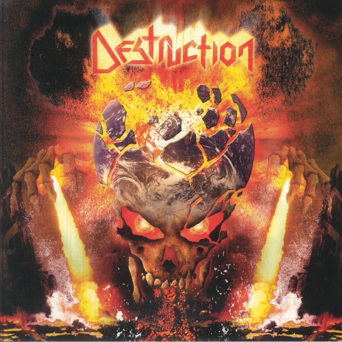 The Antichrist - Red & Yellow Marbled Vinyl LP vinyl record cover