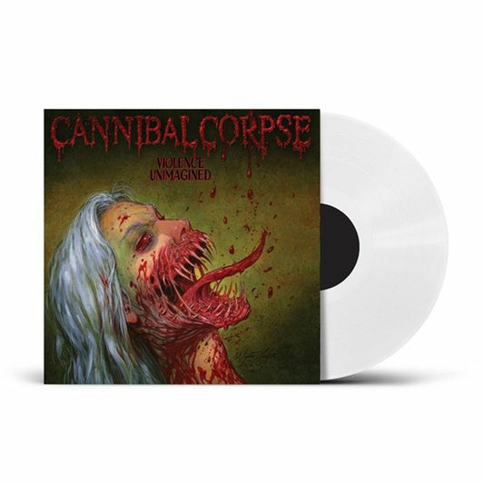 Violence Unimagined - Limited Edition White Vinyl LP vinyl record cover