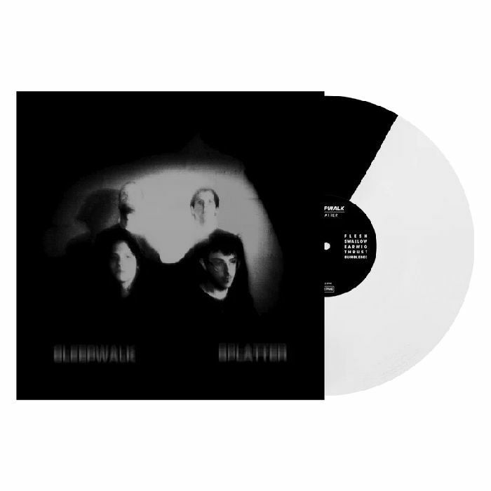 Splatter - Limited Edition White And Black Split Vinyl LP vinyl record cover