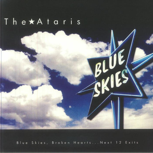 Blue Skies, Broken Hearts...Next 12 Exits - Blue & White Splatter Vinyl LP vinyl record cover