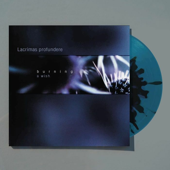 Burning: A Wish - Limited Edition Blue Splatter Vinyl LP vinyl record cover
