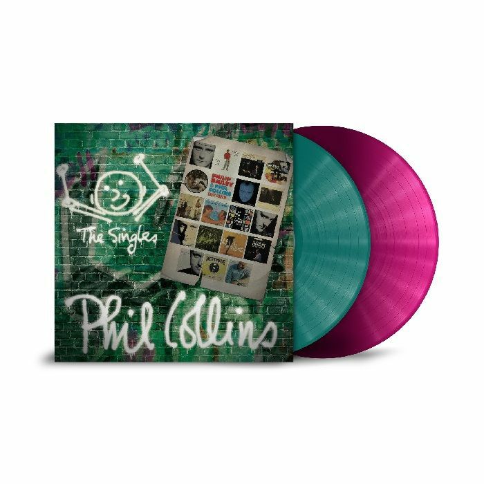 The Singles - Limited Edition Green & Magenta Vinyl 2xLP vinyl record cover