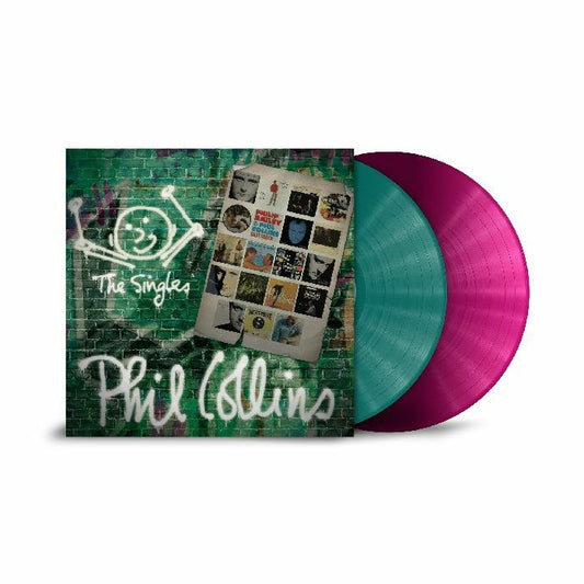 The Singles - Limited Edition Green & Magenta Vinyl 2xLP vinyl record cover