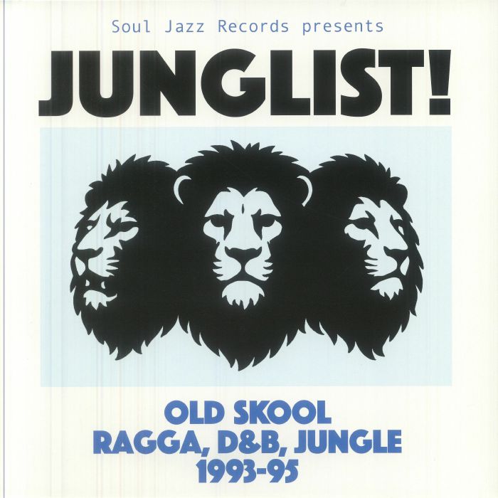 Junglist!: Old Skool Ragga D&B Jungle 1993-95 - 2xLP vinyl record cover