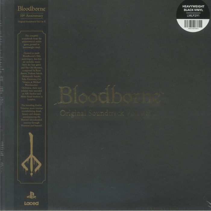 Bloodborne Vol I & II (Soundtrack) (10th Anniversary Edition) - 3xLP vinyl record cover