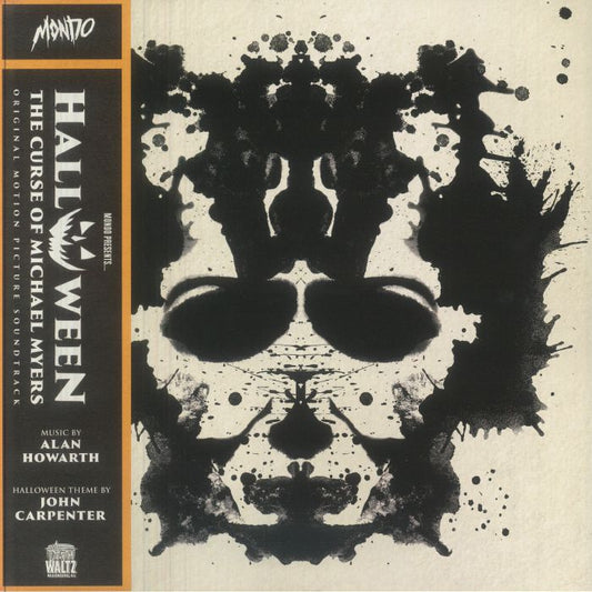 Halloween: The Curse Of Michael Myers - Limited Edition Orange Splattered 2xLP vinyl record cover
