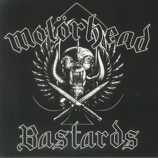 Bastards - Limited Edition Black And Red Splattered Vinyl LP vinyl record cover