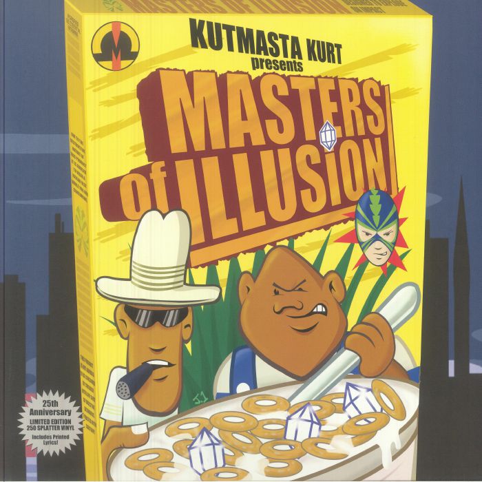 Masters Of Illusion (25th Anniversary Edition) - Coloured Vinyl 2xLP vinyl record cover