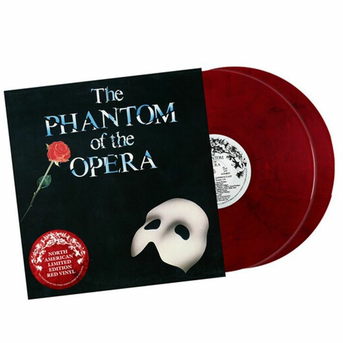 Phantom Of The Opera (Original Cast Recording) - Red Vinyl 2xLP vinyl record cover