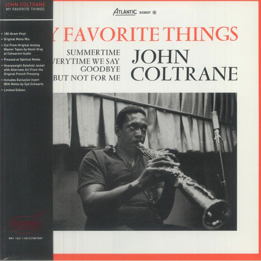 My Favorite Things (65th Anniversary Mono Edition) - Vinyl LP vinyl record cover