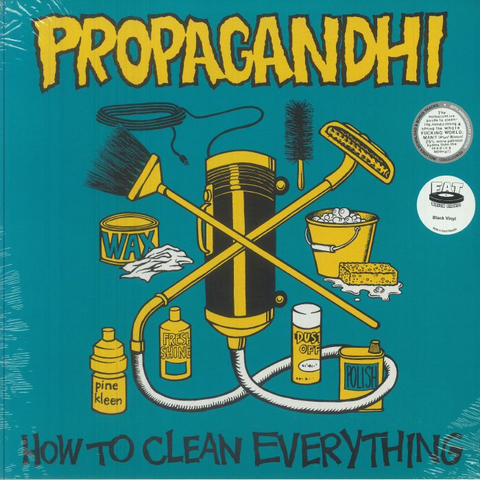 How To Clean Everything (20th Anniversary Edition) - Vinyl LP vinyl record cover