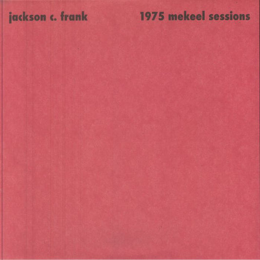 1975 Mekeel Sessions - Vinyl LP vinyl record cover