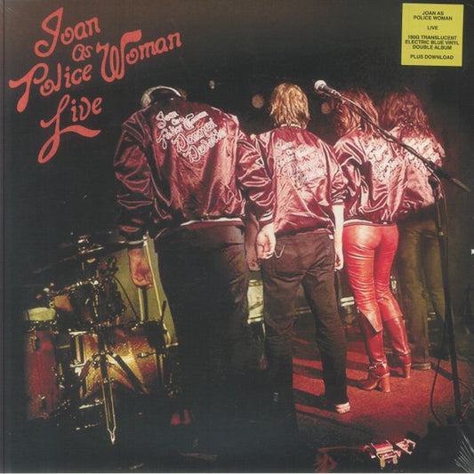 Live - Blue Vinyl 2xLP vinyl record cover