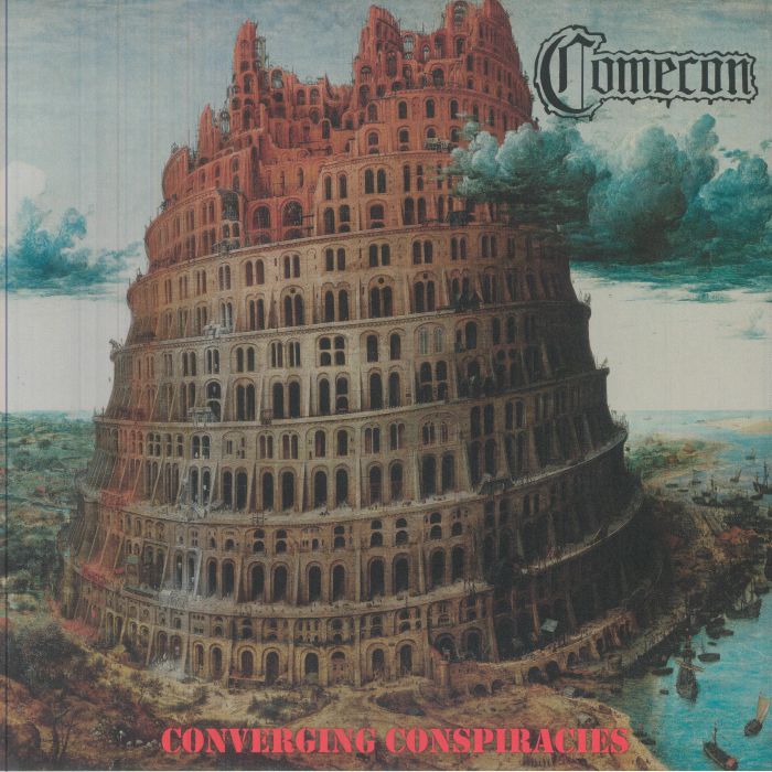Converging Conspiracies - Blue Smoke Vinyl LP vinyl record cover