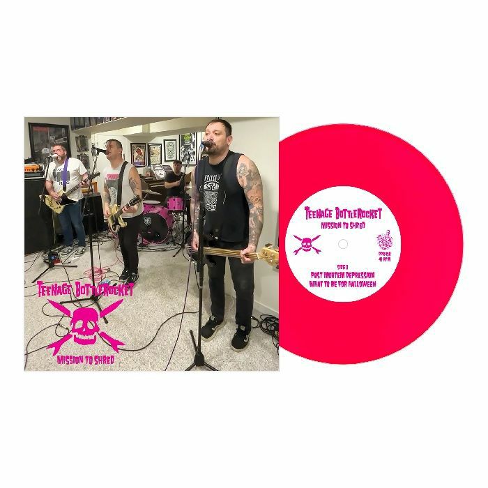 Mission To Shred - Limited Edition Neon Pink Vinyl EP vinyl record cover