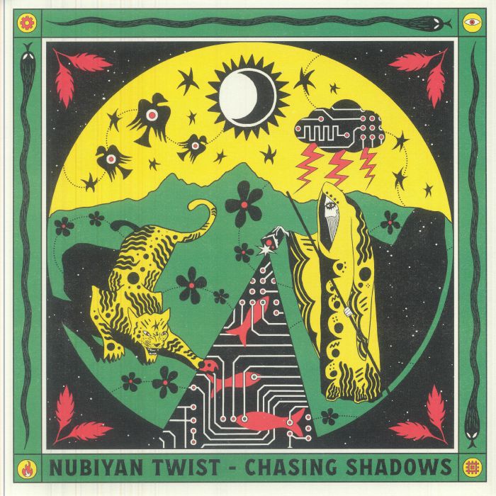Chasing Shadows - Clear Yellow Vinyl LP vinyl record cover